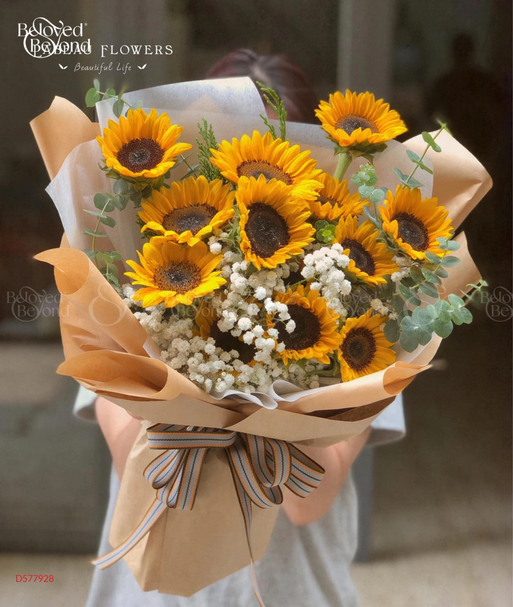 Bó Hoa Hướng Dương Sinh Nhật Là Bé - belovedbeyond.com