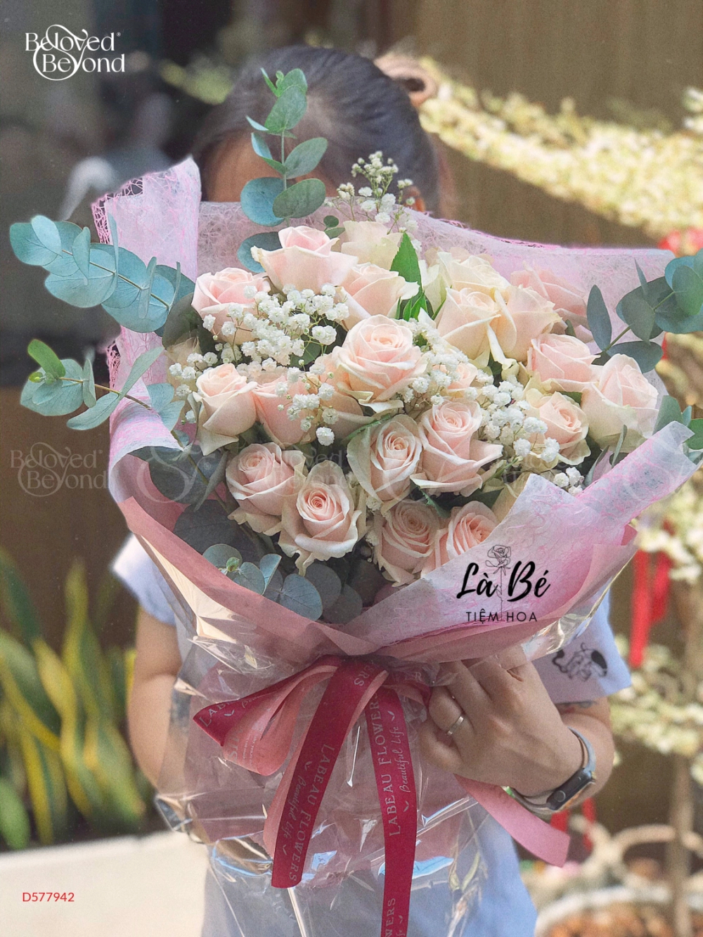 Bó Hoa Hồng Sinh Nhật Nhẹ Nhàng - belovedbeyond.com
