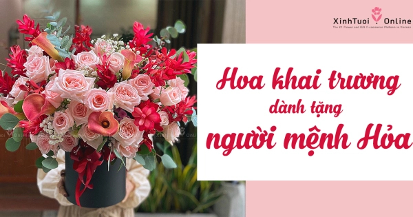 CÁCH CHỌN HOA KHAI TRƯƠNG HỢP MỆNH HỎA - belovedbeyond.com