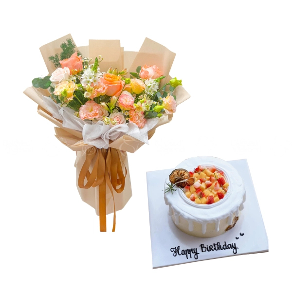 Combo Hoa & Bánh - belovedbeyond.com