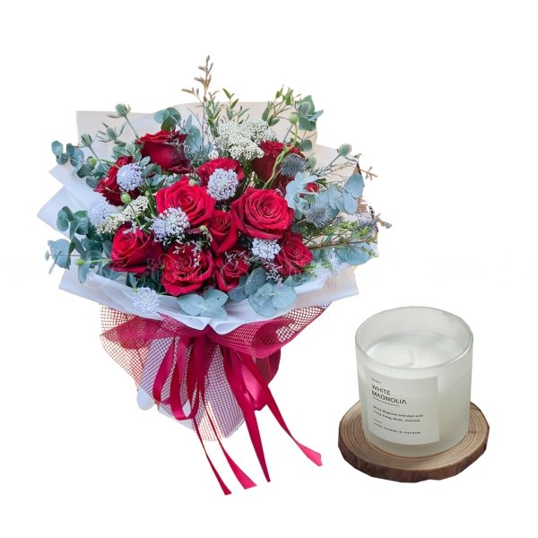 Combo Hoa & Nến Thơm - belovedbeyond.com
