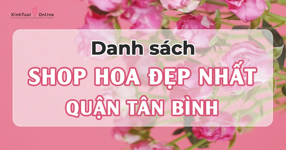 HOA SINH NHẬT ĐẸP GIAO NHANH TẠI QUẬN TÂN BÌNH