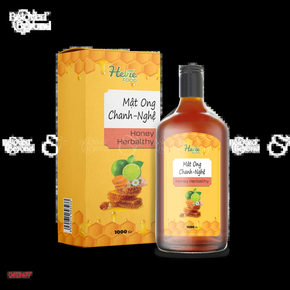 Hvf - Mật Ong Chanh, Nghệ 1000G - belovedbeyond.com