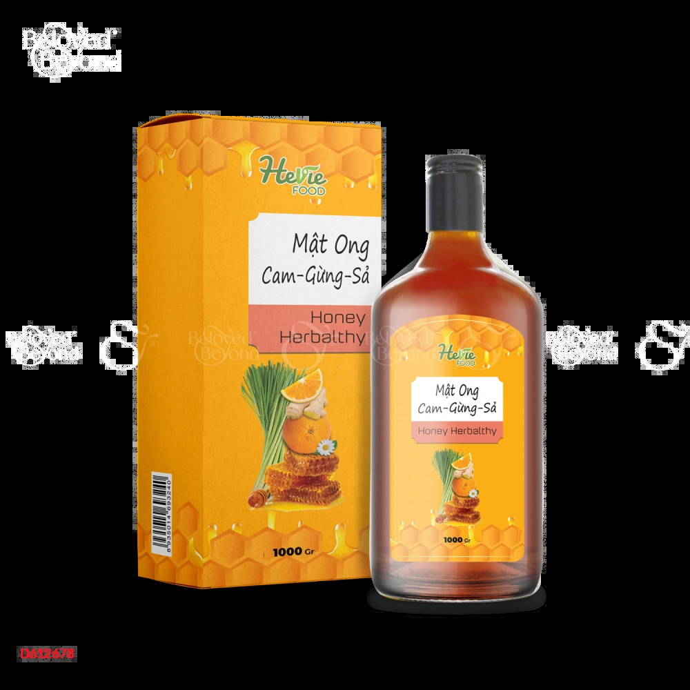 Hvf - Mật Ong Cam, Rừng, Sả 1000G - belovedbeyond.com