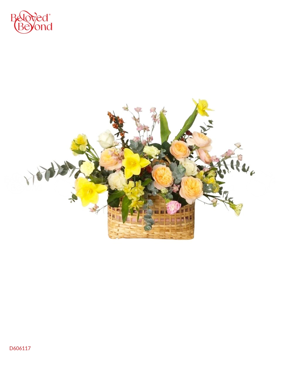 Giỏ Hồng Juliet Mix Tone Vàng Cam - belovedbeyond.com