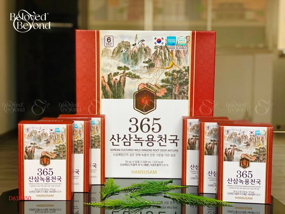 Nước Hồng Sâm Núi 365 Hansusam - belovedbeyond.com