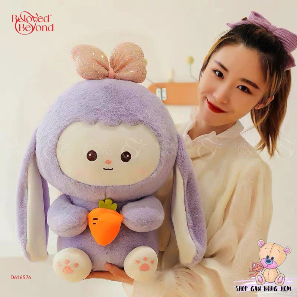 Thỏ Ôm Cà Rốt Dễ Thương - belovedbeyond.com
