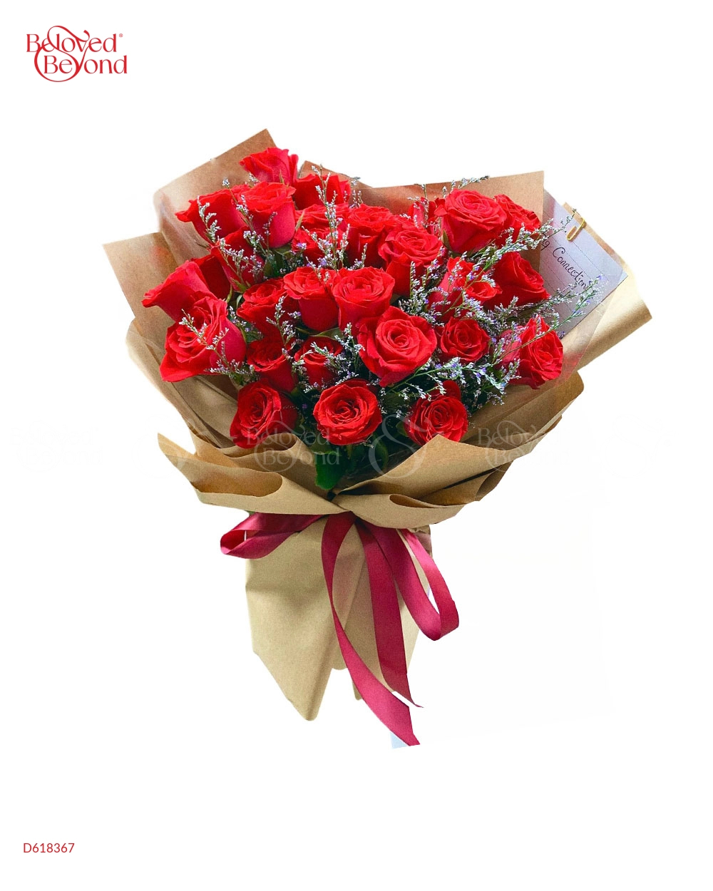 Bó Hoa Hồng Đỏ Tình Yêu - belovedbeyond.com
