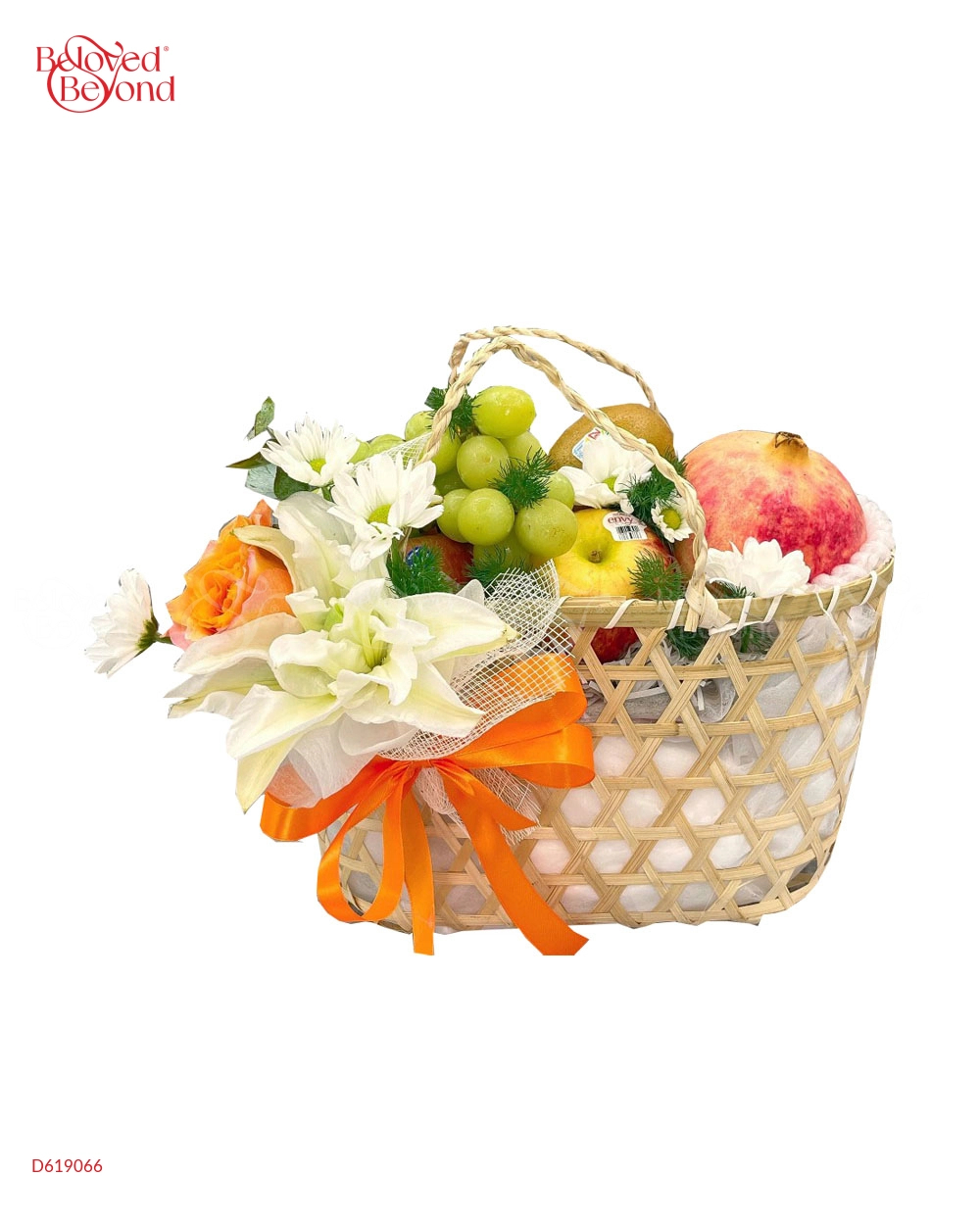 Giỏ Hoa Trái Cây Nhập Khẩu - Style Nhẹ Nhàng - belovedbeyond.com