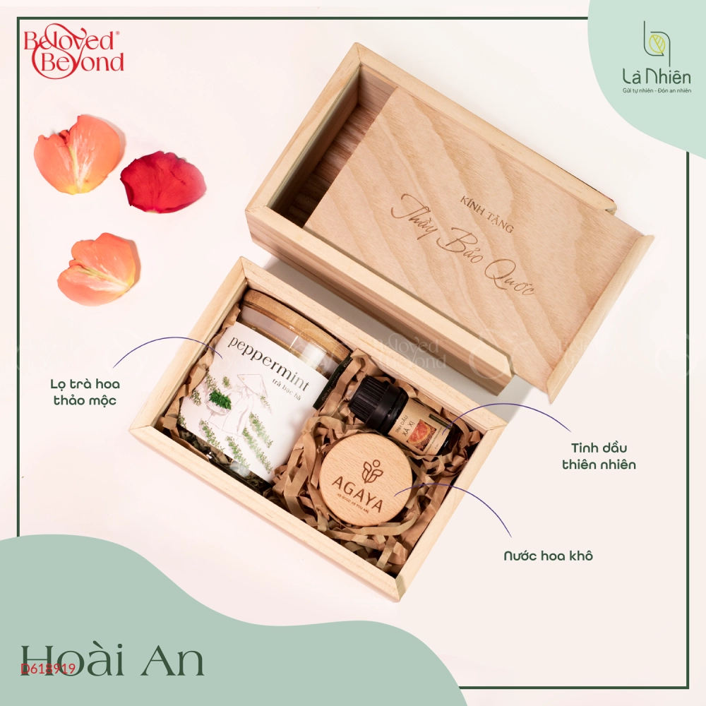 Trà & Nước Hoa Khô & Tinh Dầu - Combo Hoài An - belovedbeyond.com