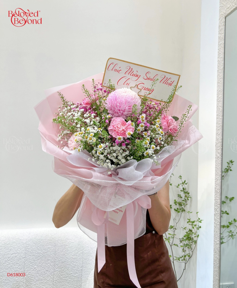 Bó Hoa Pastel Nhẹ Nhàng - belovedbeyond.com
