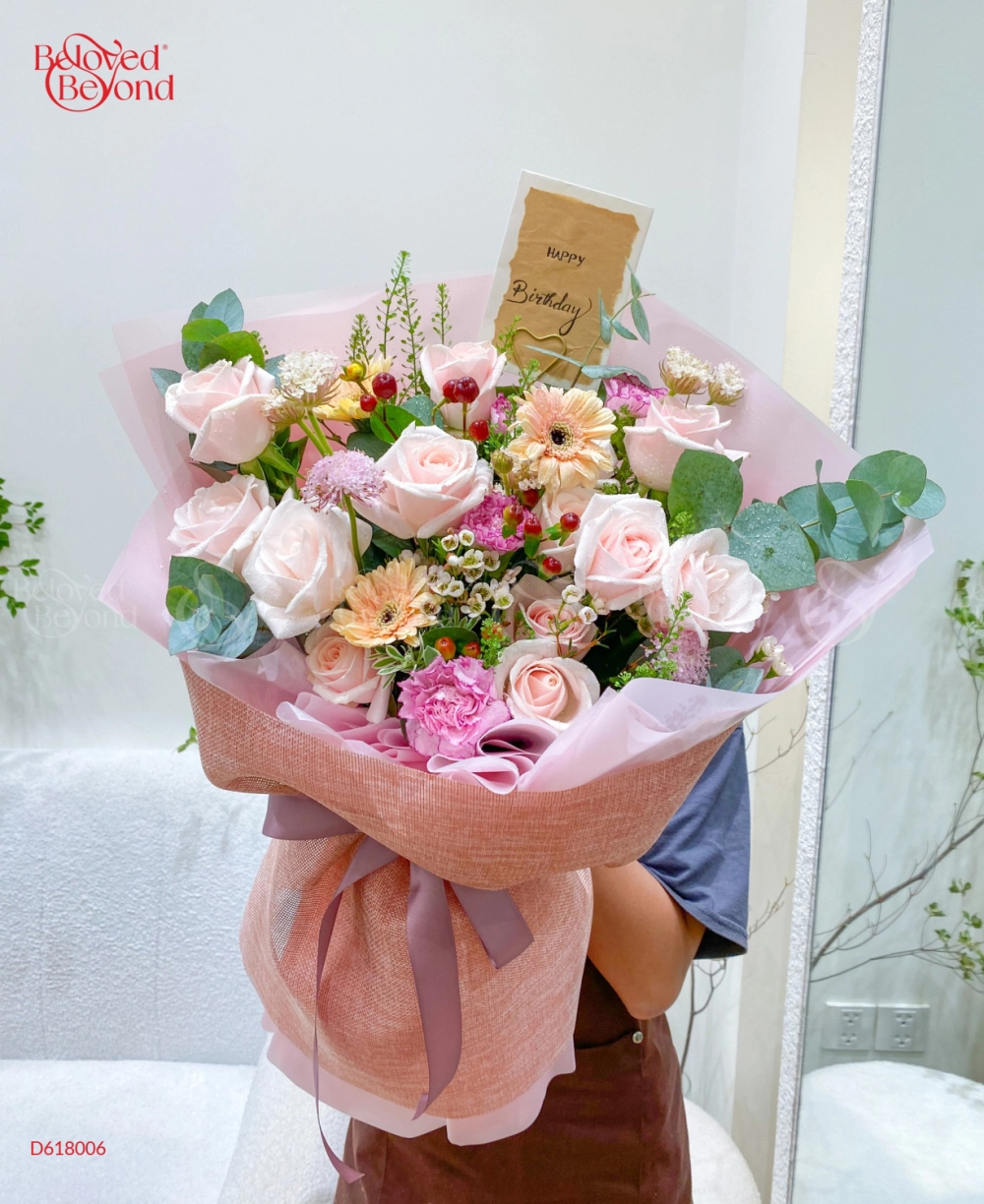 Bó Hoa Pastel Nhẹ Nhàng - belovedbeyond.com