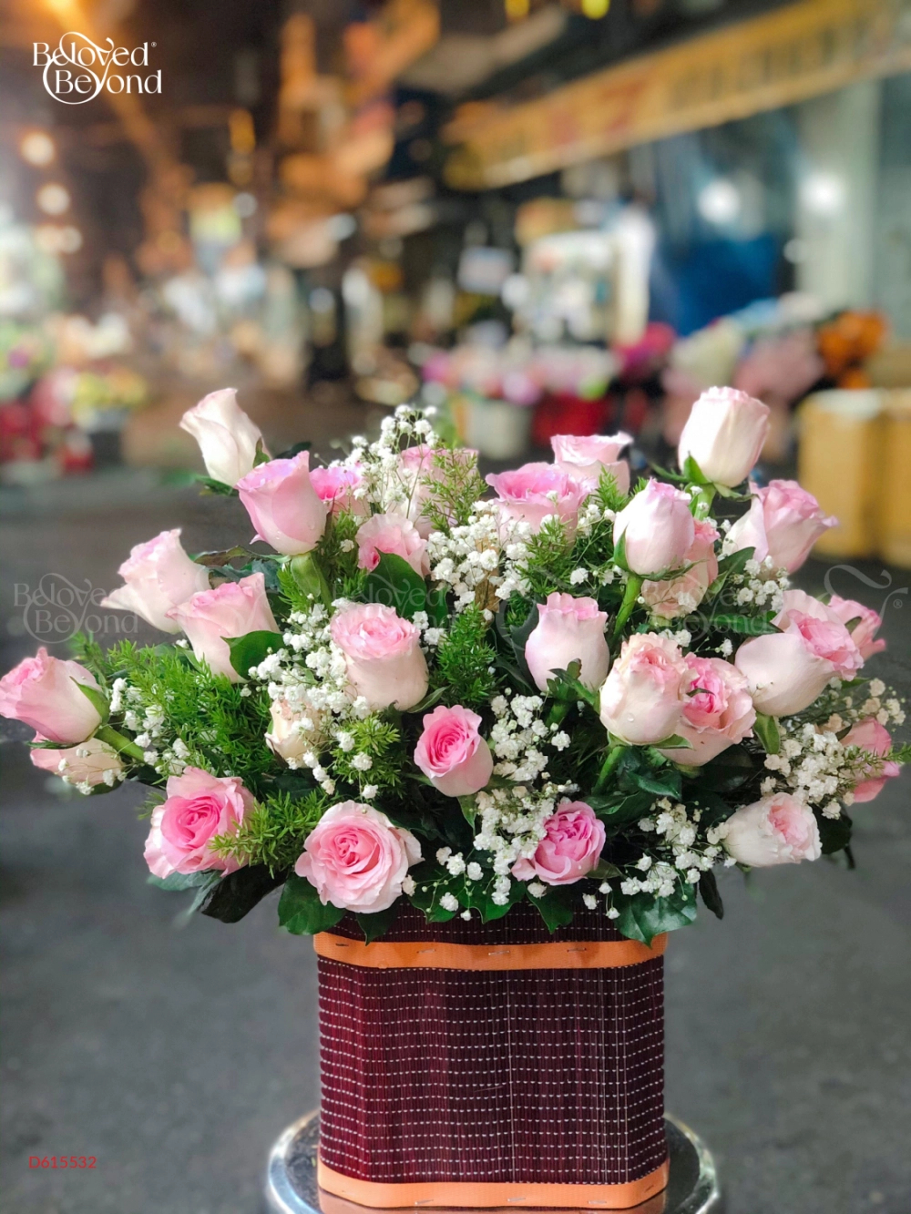 S54 - Lẵng Hoa Xinh 02 - belovedbeyond.com