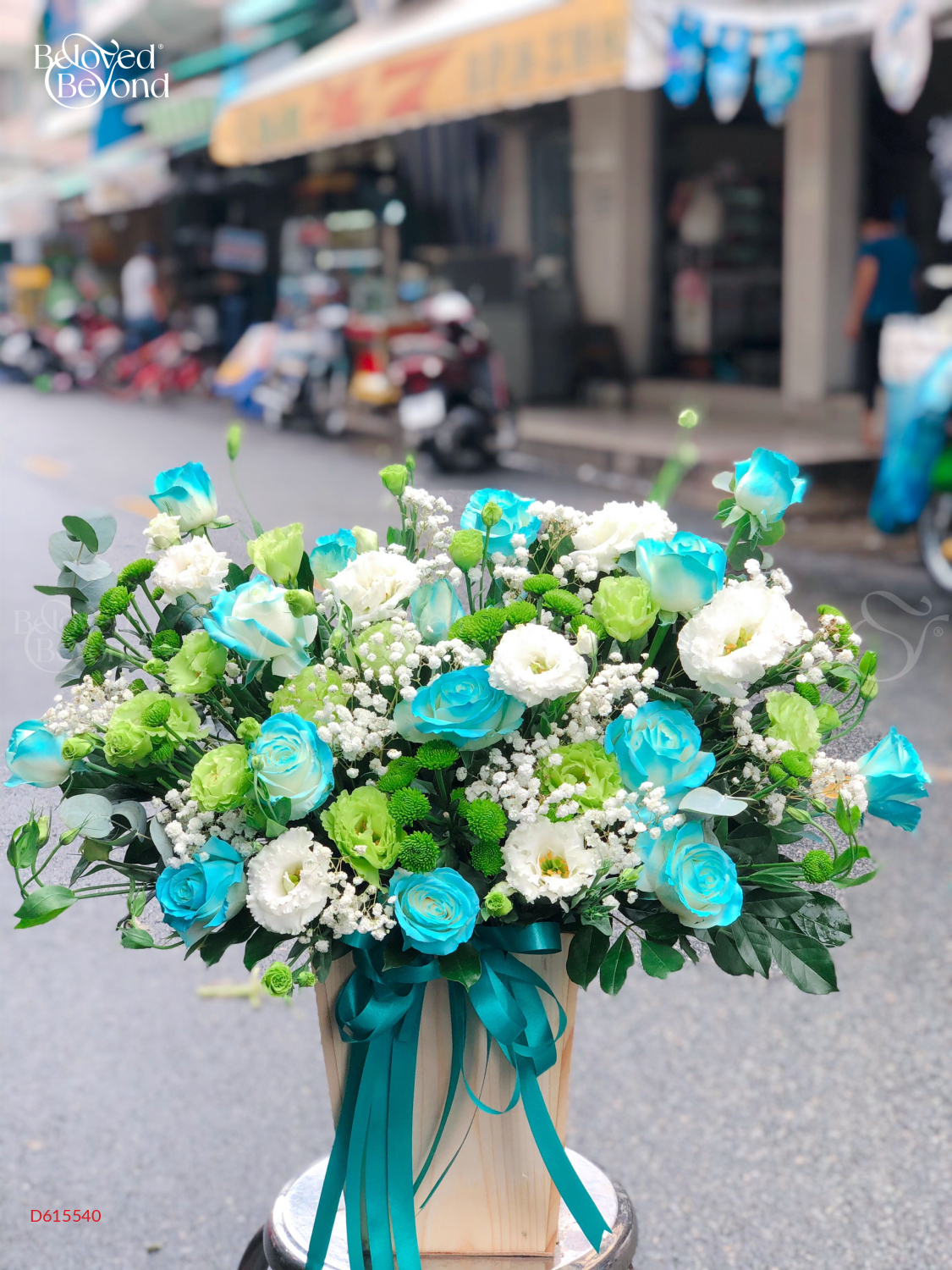 S54 - Lẵng Hoa Xinh 10 - belovedbeyond.com
