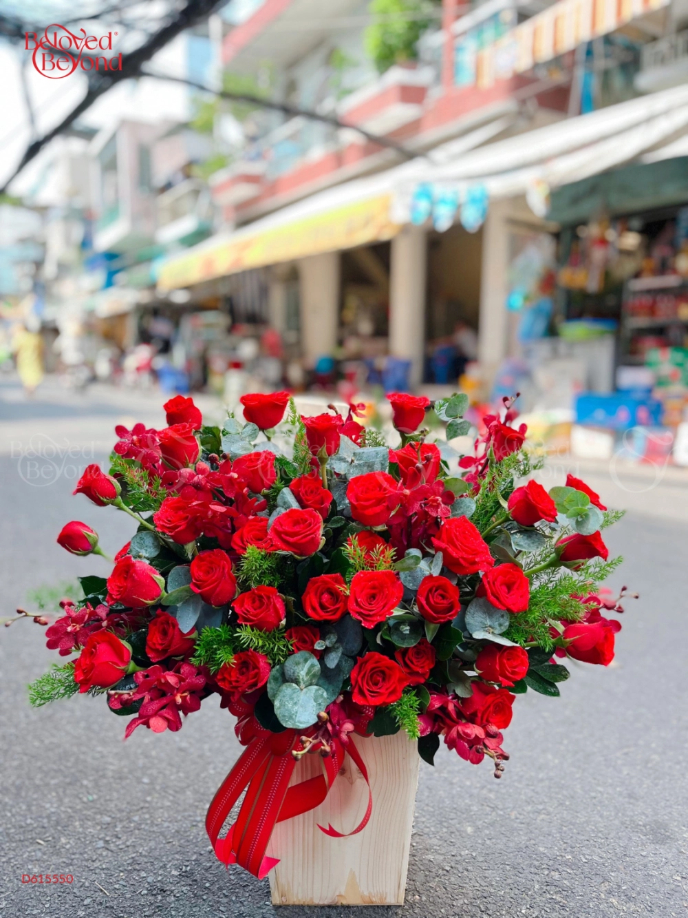 S54 - Lẵng Hoa Xinh 19 - belovedbeyond.com