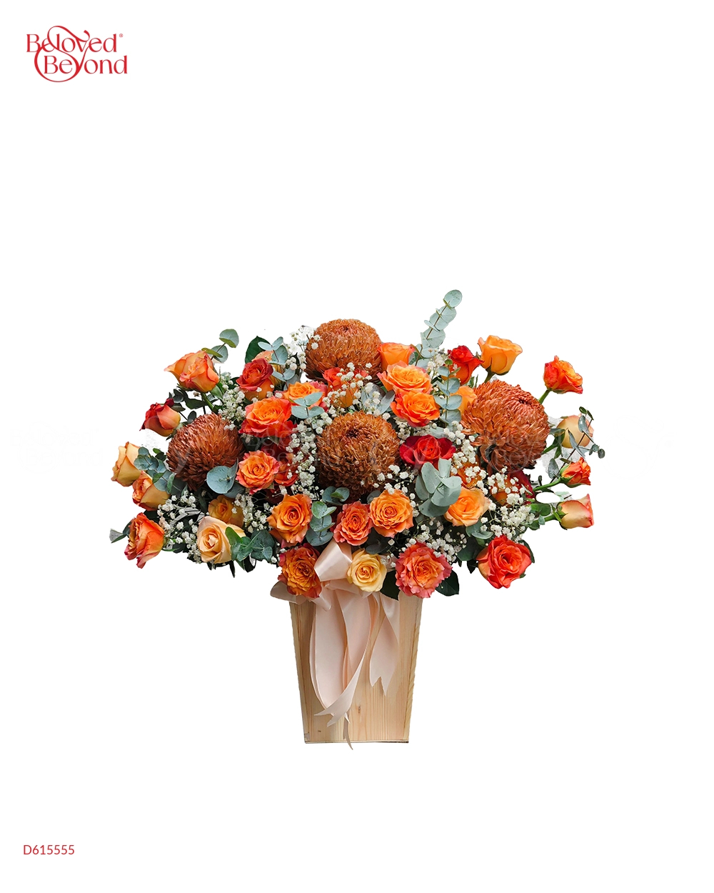 S54 - Lẵng Hoa Xinh 25 - belovedbeyond.com