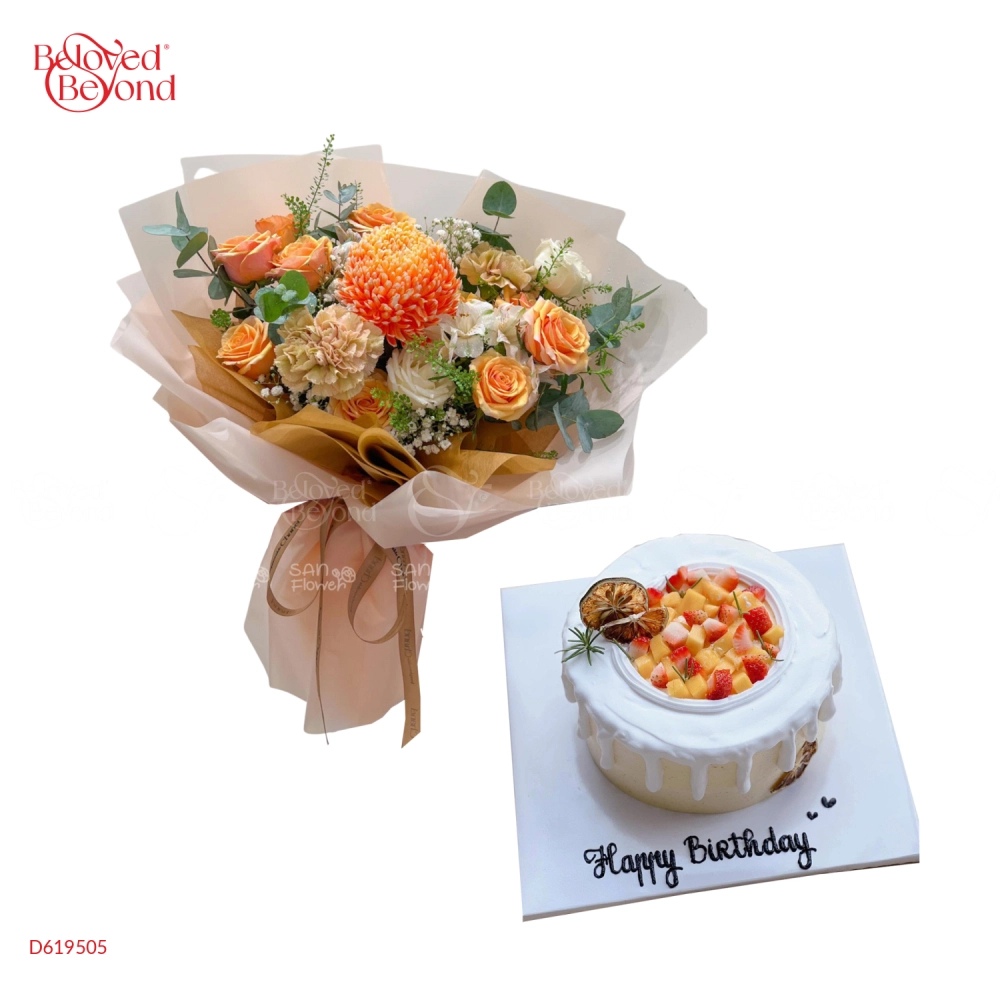 Combo Hoa & Bánh - belovedbeyond.com