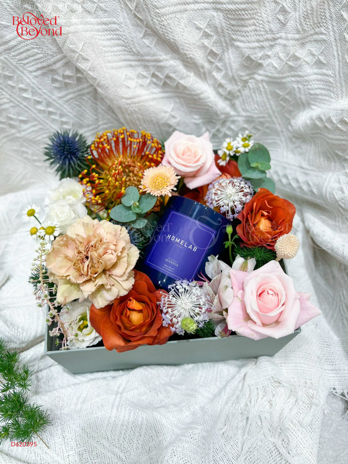 Forever 4 - Combo Hoa Nến Bánh Gấu - belovedbeyond.com