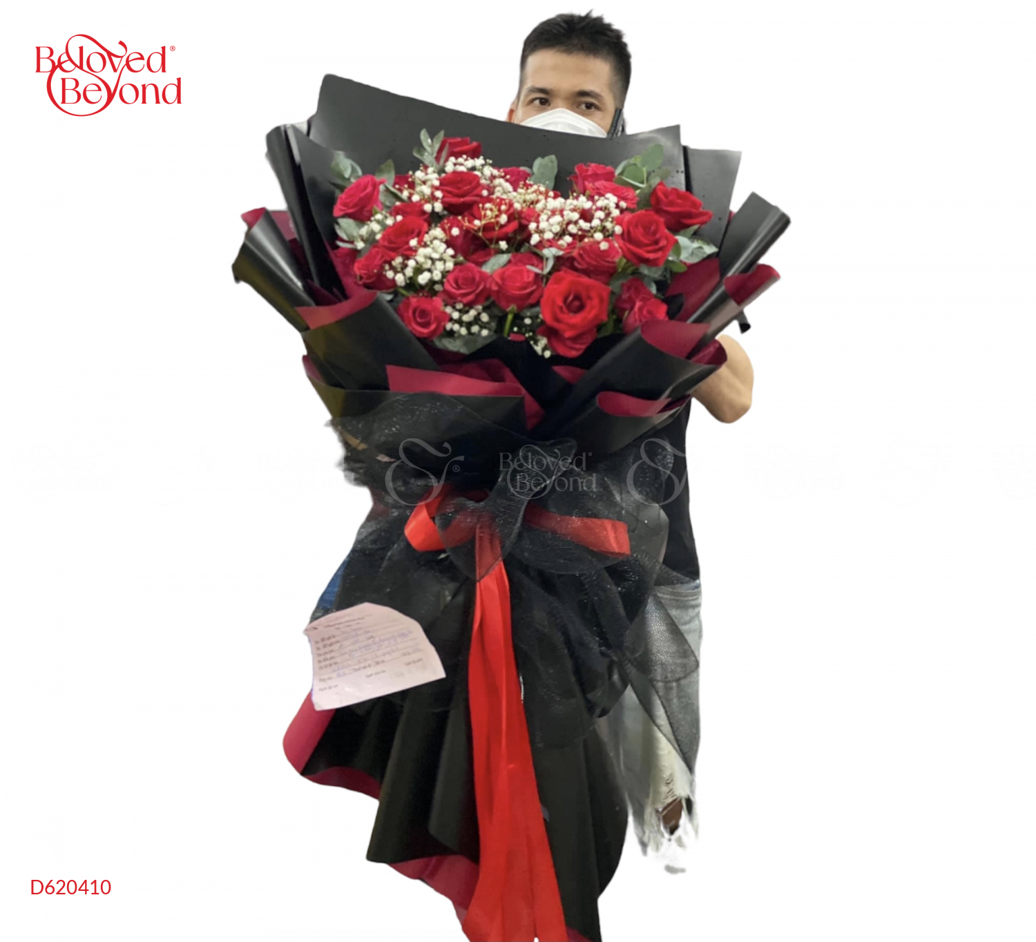 Forever 8 - Combo Hoa Socola Nến Gấu - belovedbeyond.com